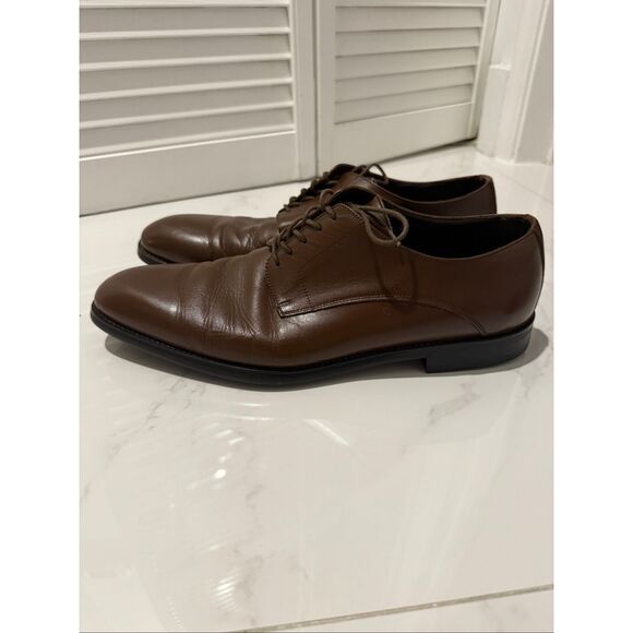 *Worn Once* To Boot Men’s Rich Chocolate Brown Dress Shoes - Picture 2 of 5